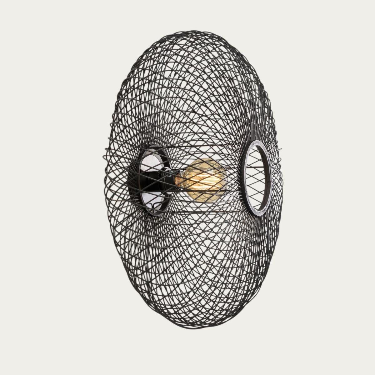 Black Cango Ellipse Wall Lamp – image 5