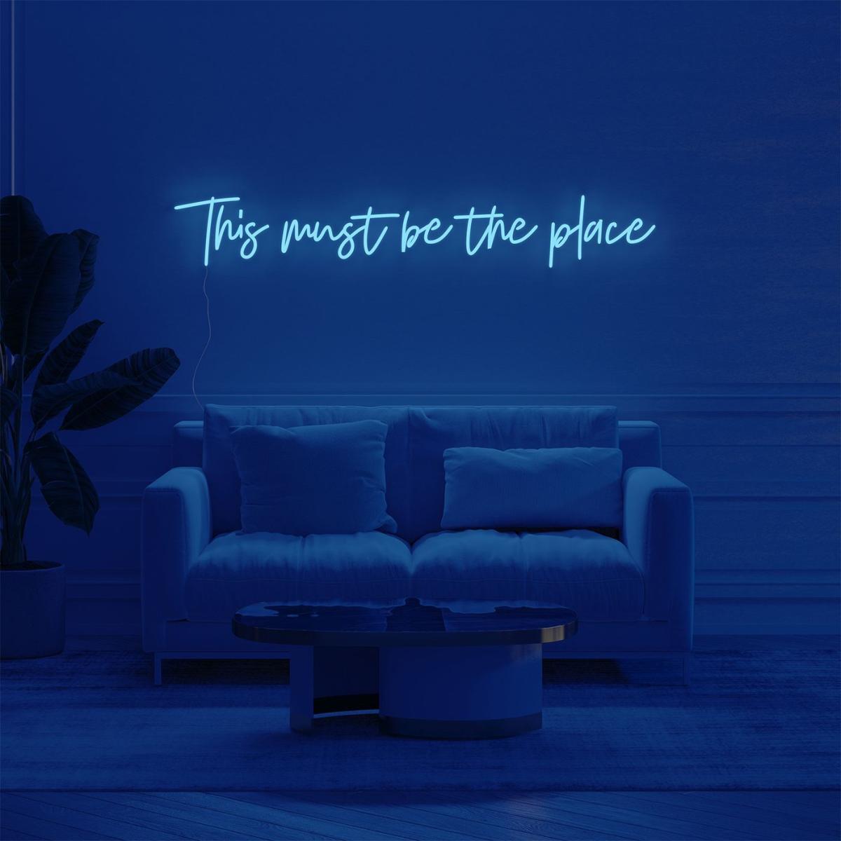 This must be the place - LED Neon Sign – image 2