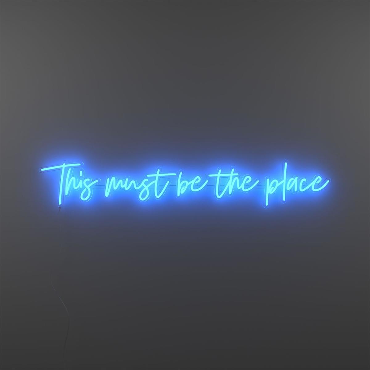 This must be the place - LED Neon Sign – image 3