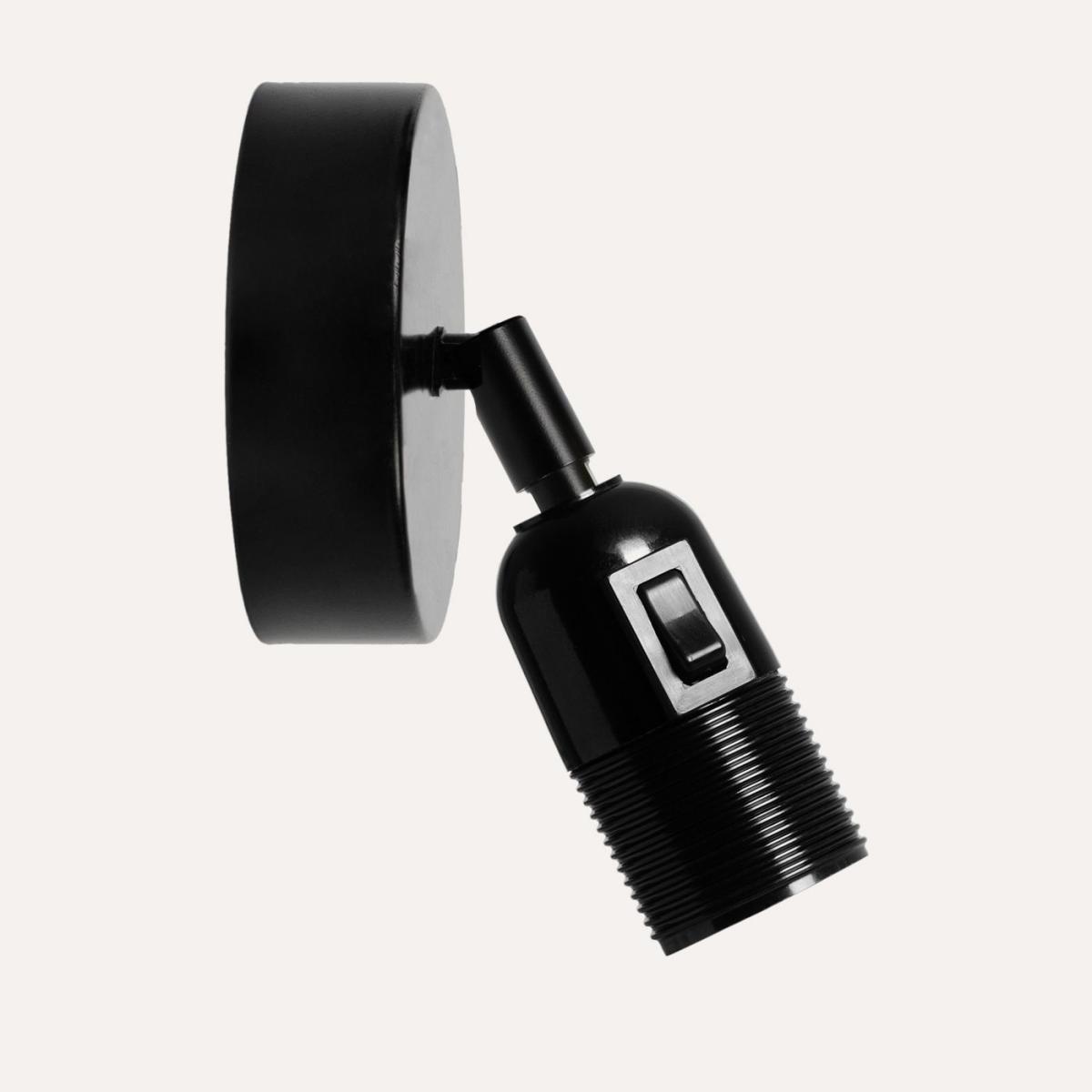 Black Taro Flexible Wall Light with Switch – image 2