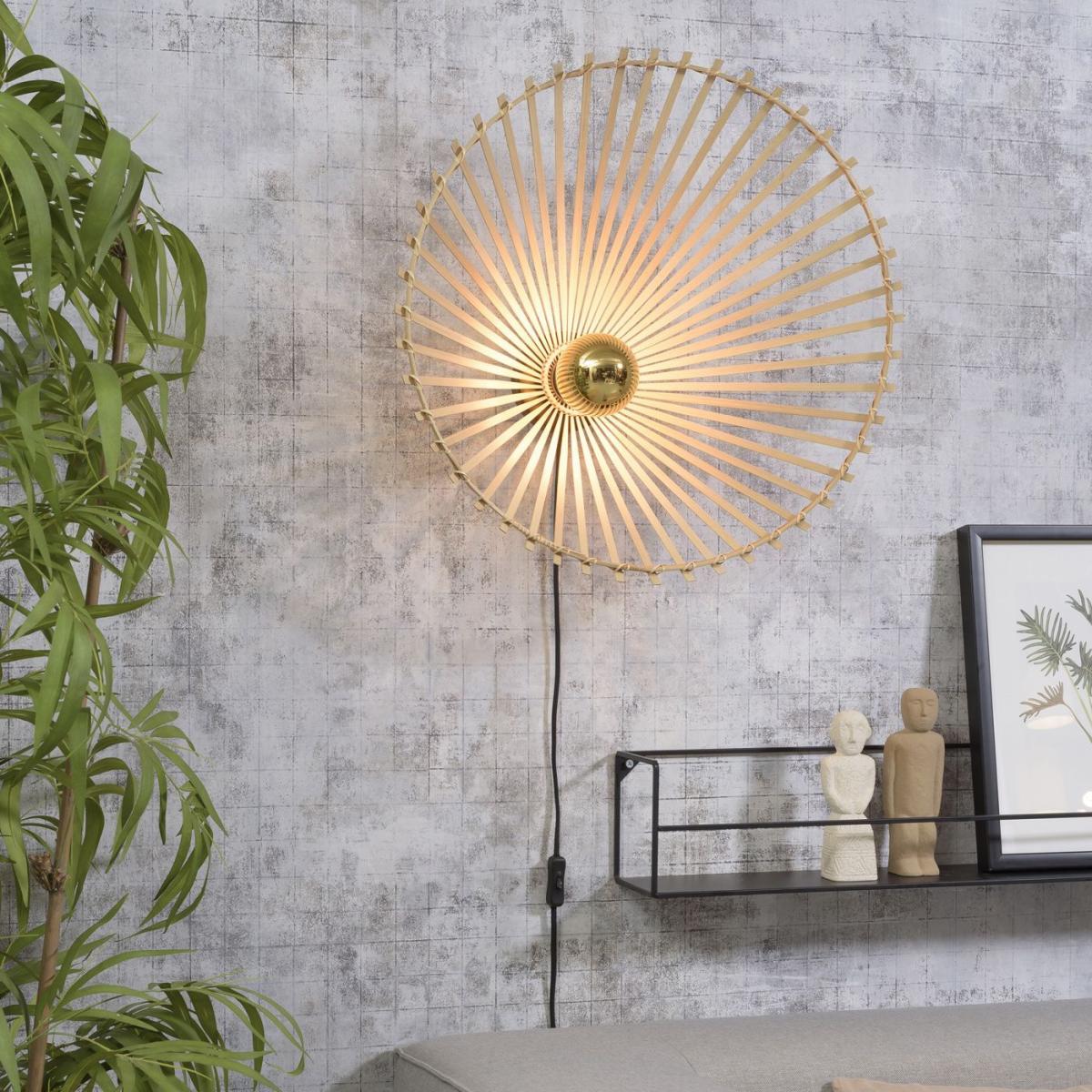 Natural Bromo Asymm. Wall Lamp L – image 2