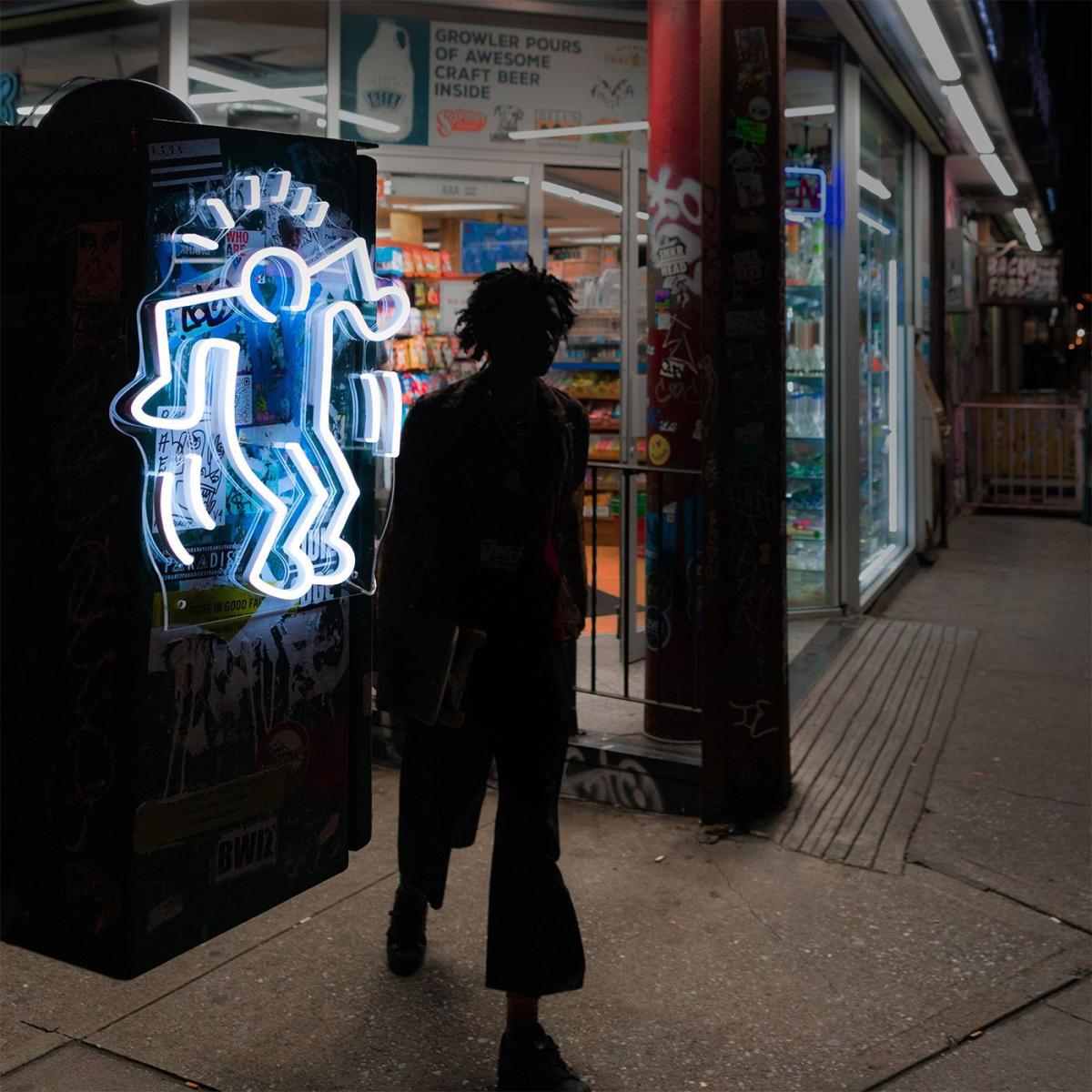 Dancing Man By Keith Haring - LED Neon Sign – image 3