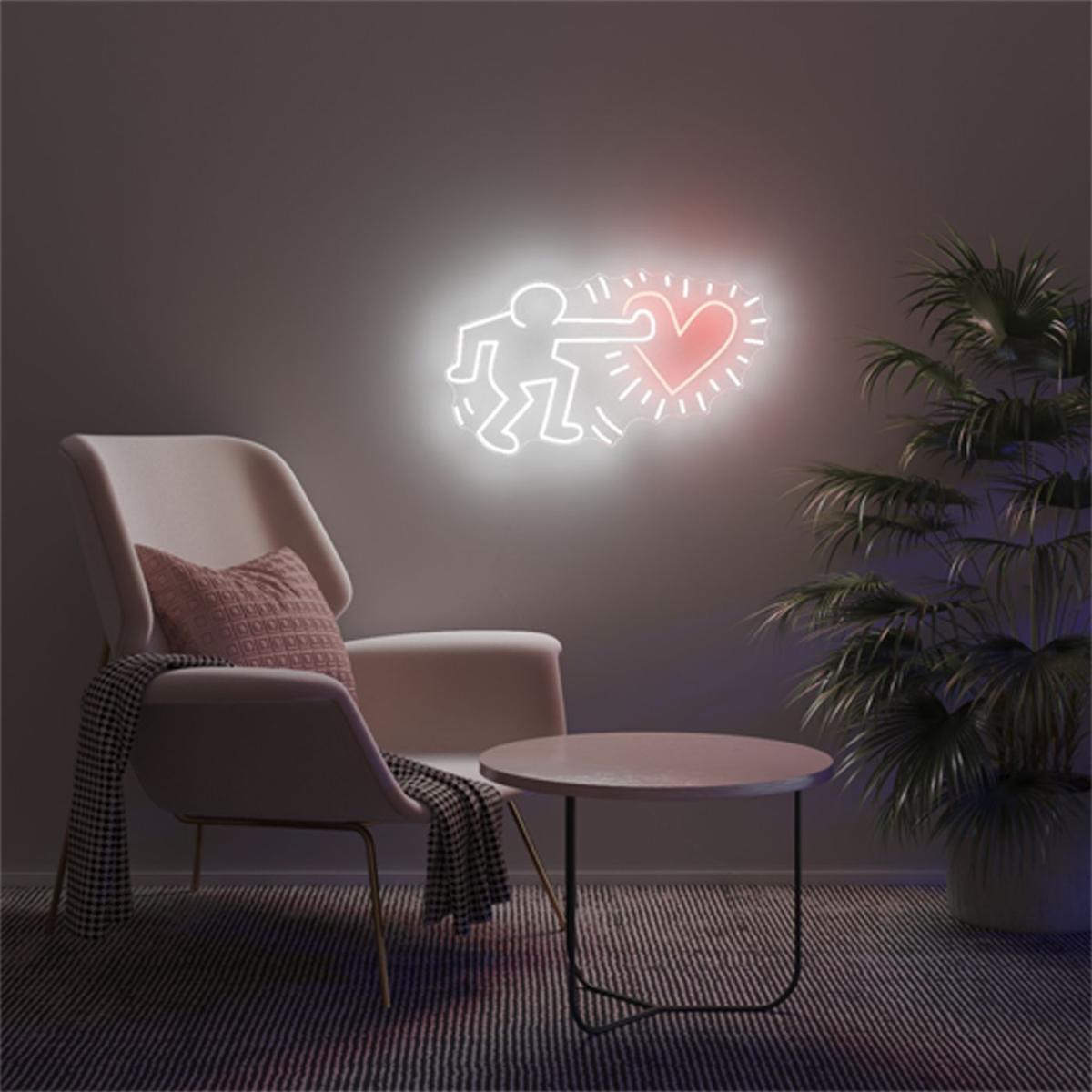 Send Love By Keith Haring - LED Neon Sign – image 2