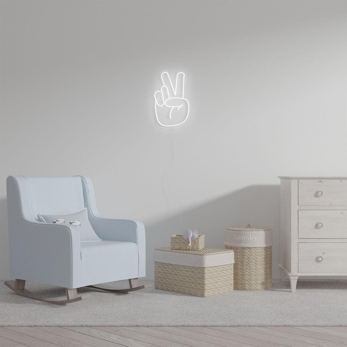 Peace Hand - LED Neon Sign – image 3