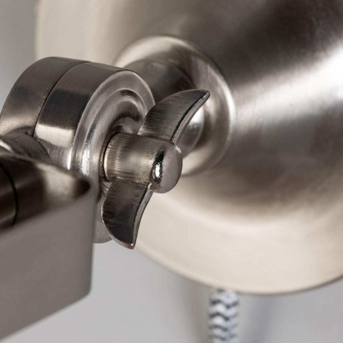 Daria Plug In Wall Light, Satin Nickel – image 5