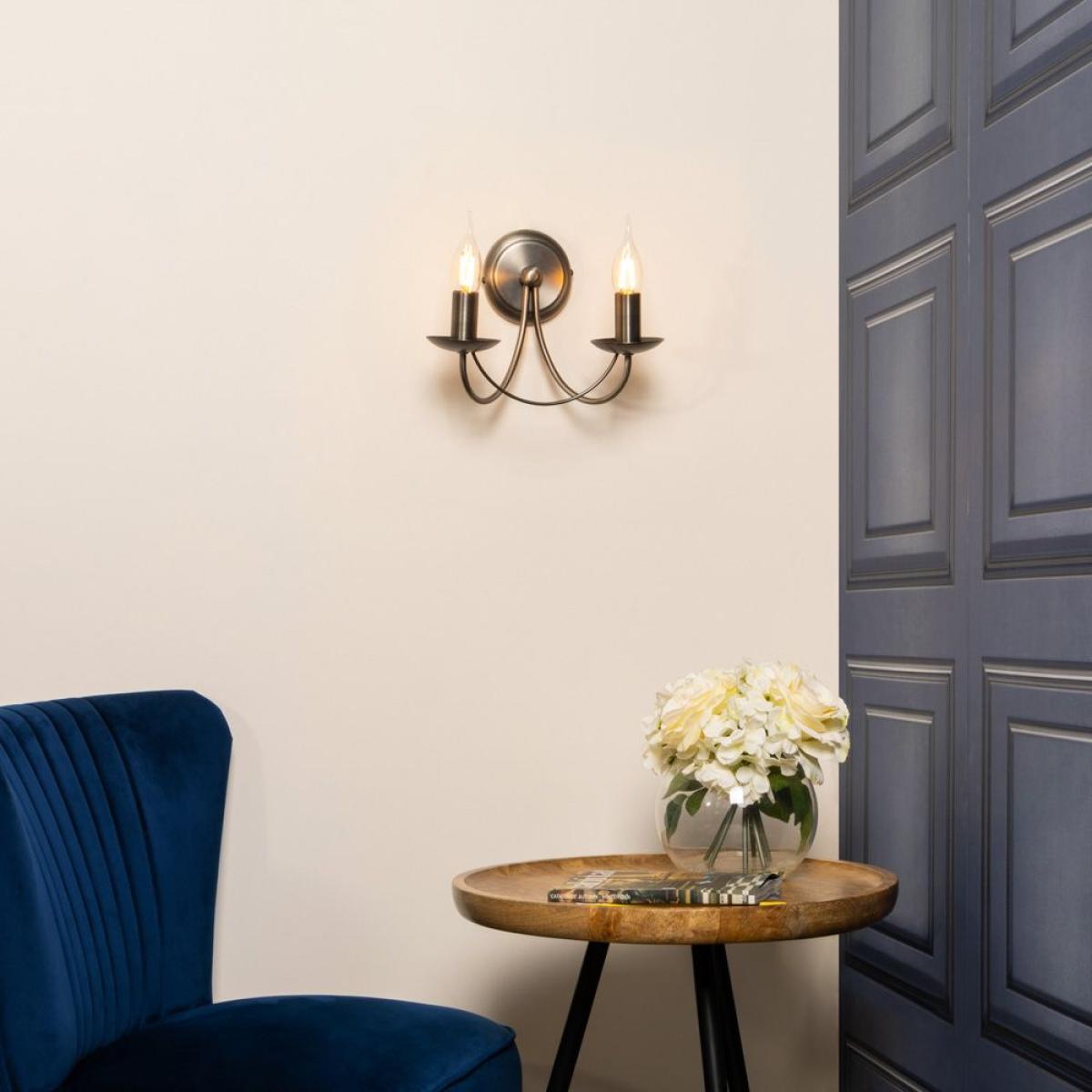 Marilyn Wall Light, Pewter – image 2