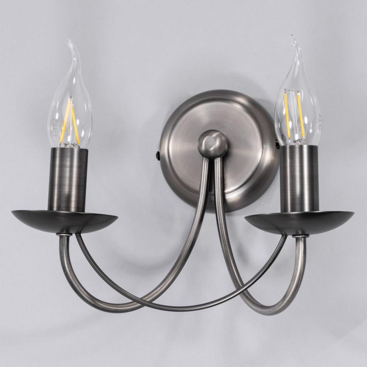 Marilyn Wall Light, Pewter – image 4