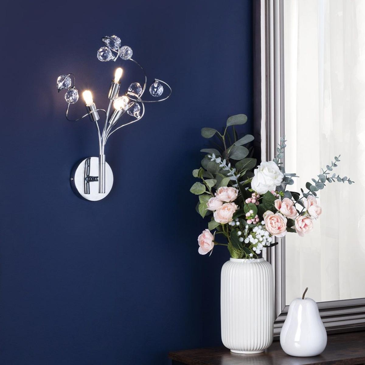 Lila Wall Light, Chrome – image 2
