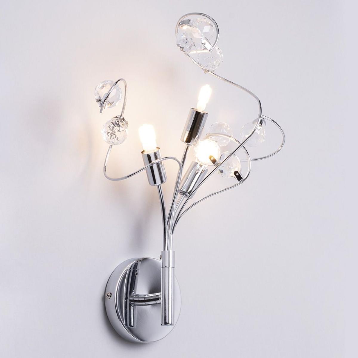 Lila Wall Light, Chrome – image 3