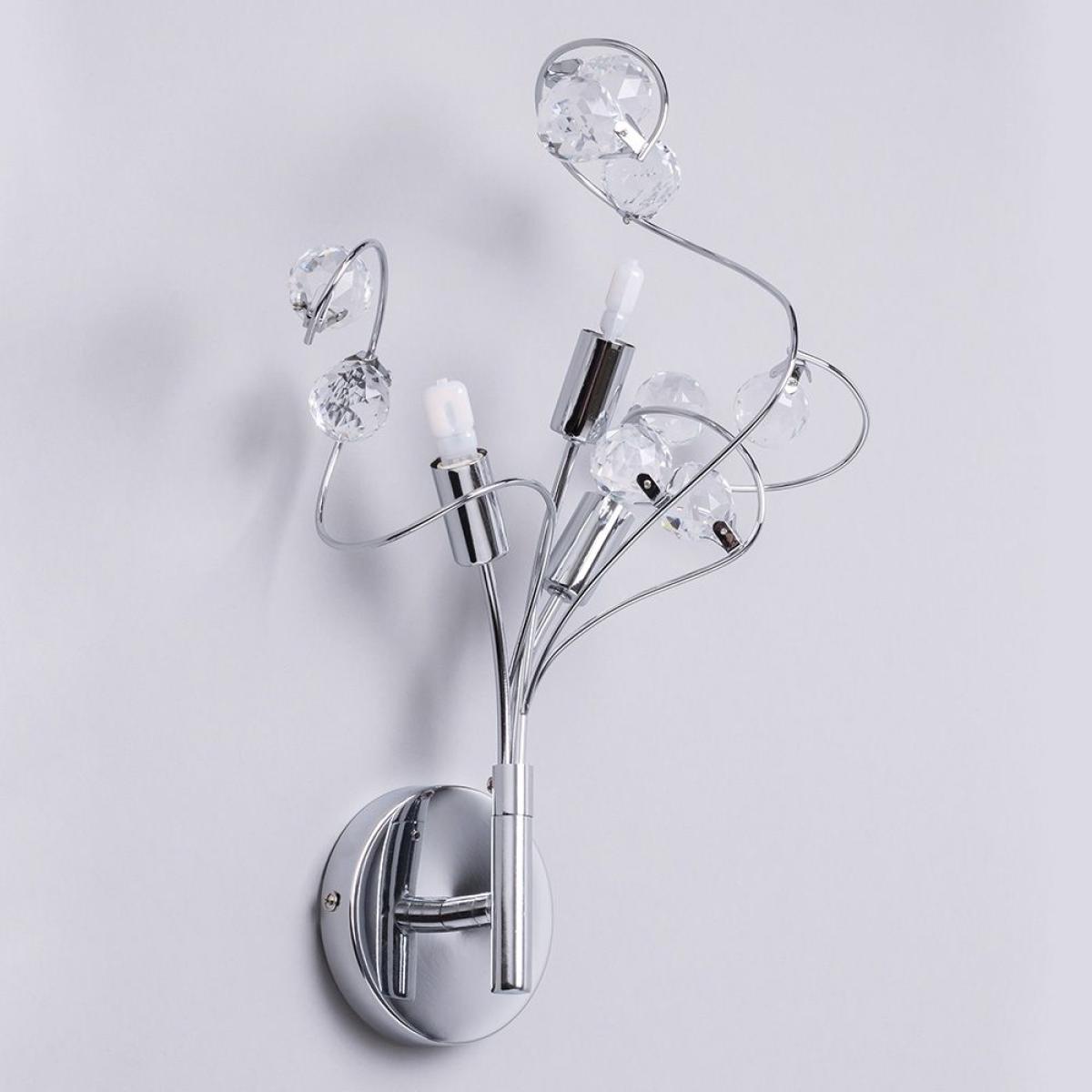 Lila Wall Light, Chrome – image 4