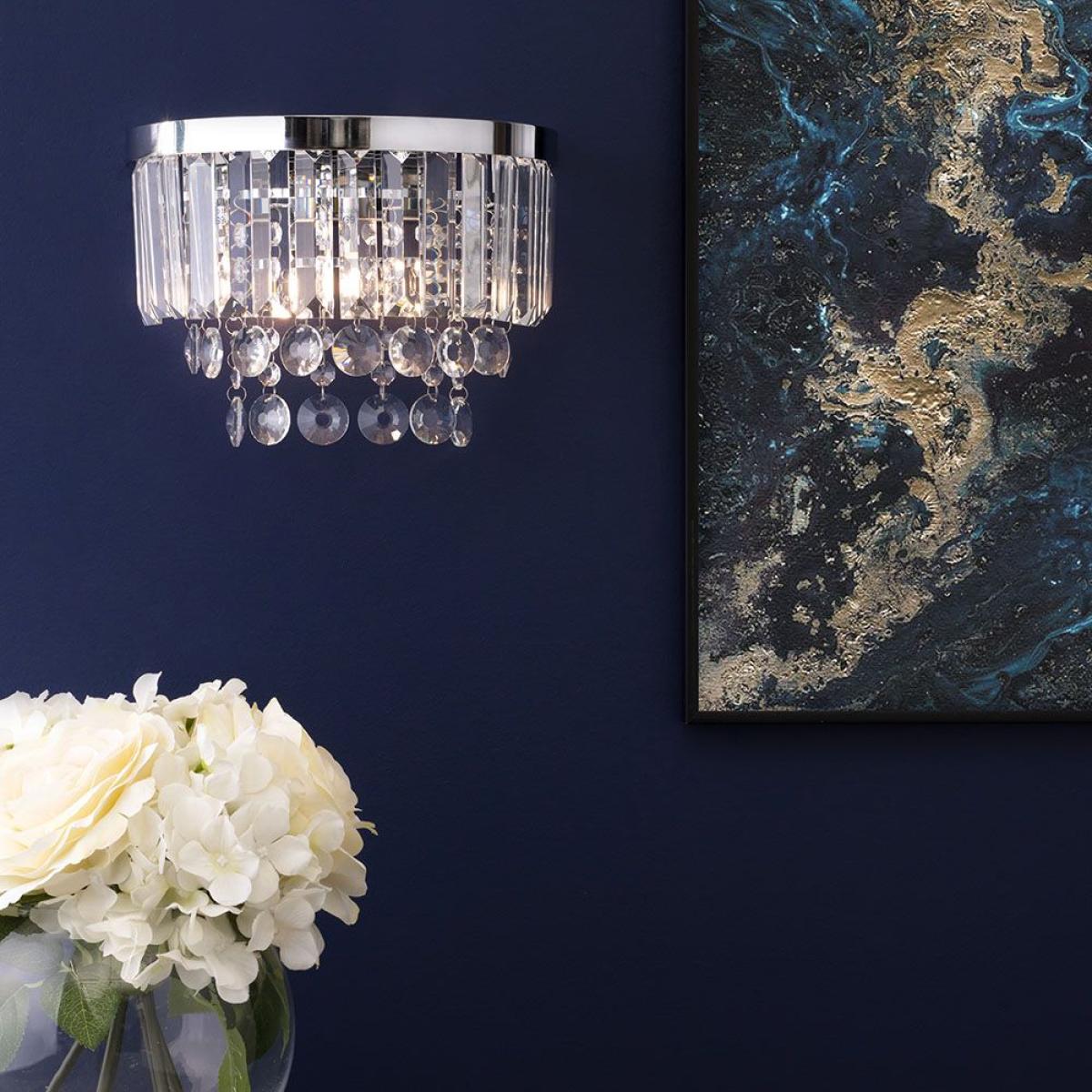Paladina Wall Light, Chrome – image 2