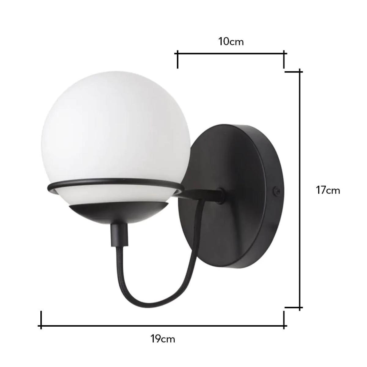 Dot Wall Light, Black – image 2