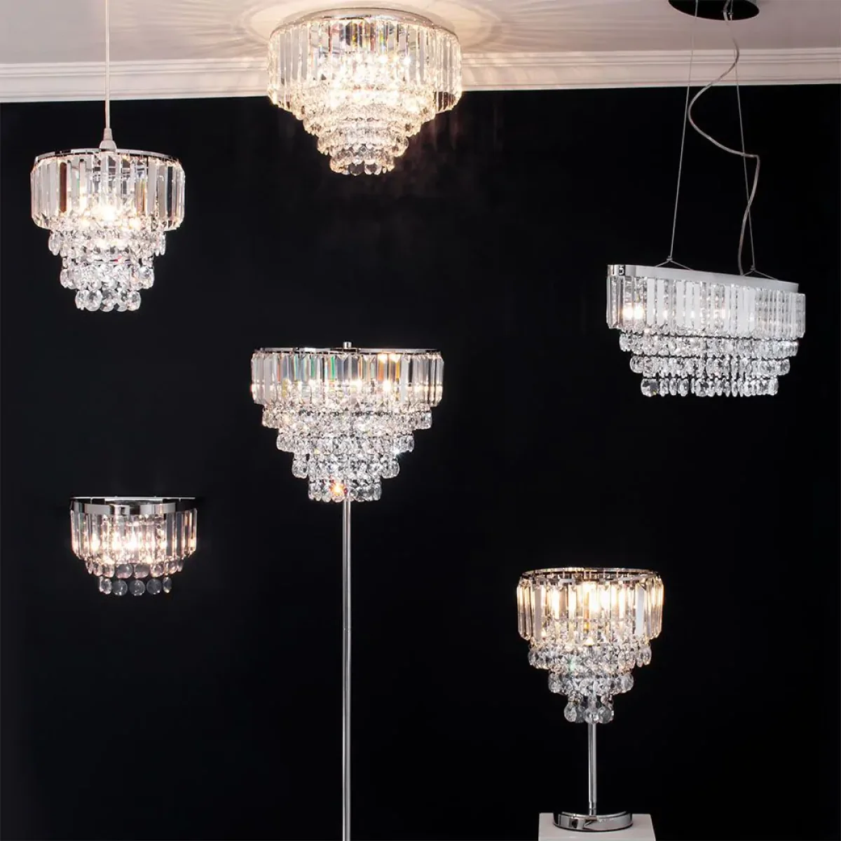 Paladina Wall Light, Chrome – image 6