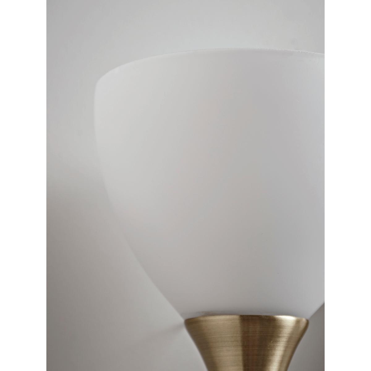 NEW Double Frosted Shade Wall Light – image 3