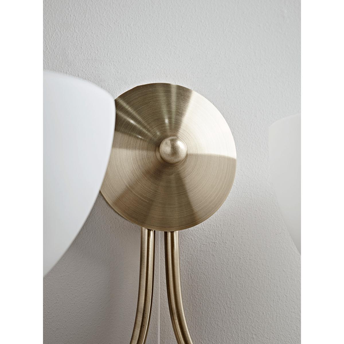 NEW Double Frosted Shade Wall Light – image 5