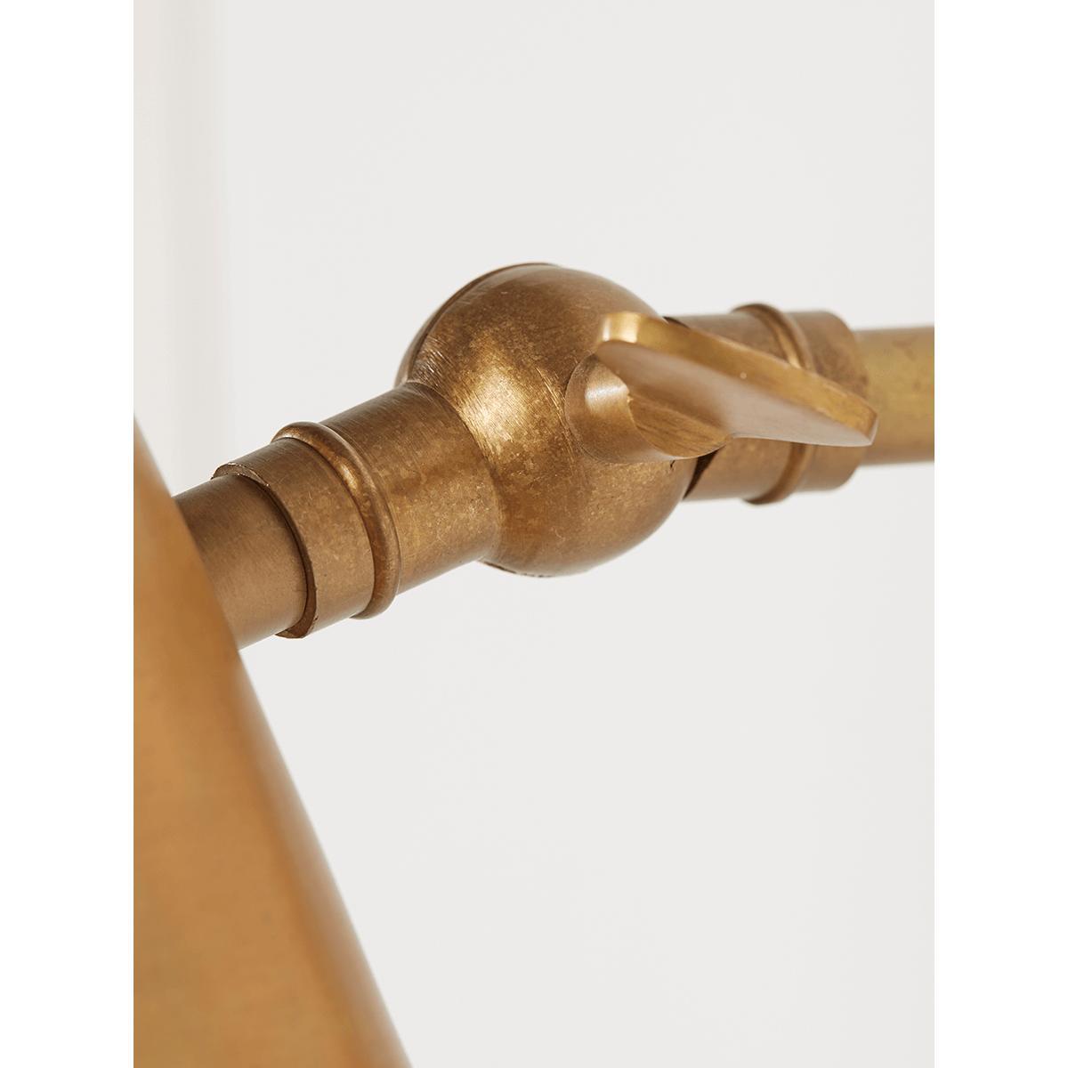 Antique Brass Wall Light – image 8