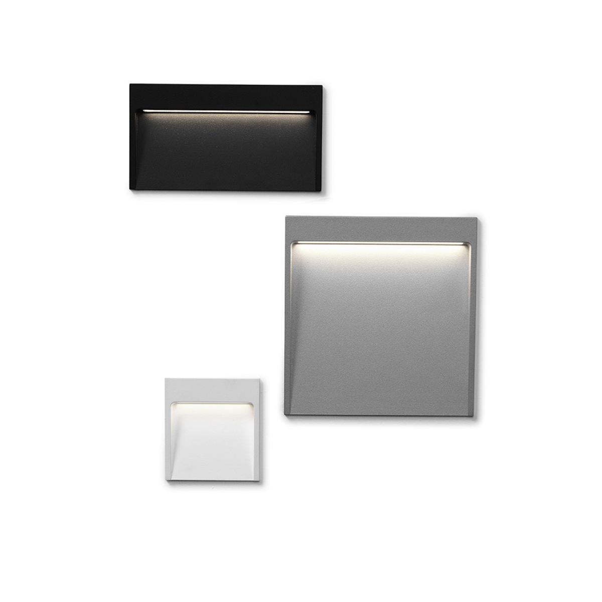 Wide My Way Outdoor Wall Light in White – image 6