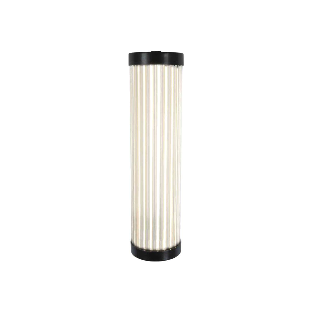 Small Pillar Wall Light Weathered Brass