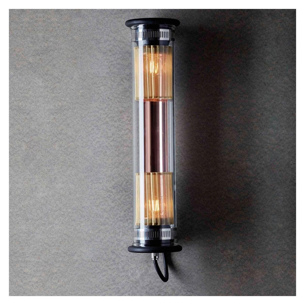 In The Tube 100-500 Outdoor Wall Light Gold Reflector Gold Mesh IP64 – image 2
