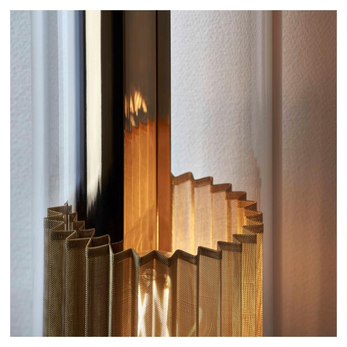 In The Tube 100-500 Outdoor Wall Light Gold Reflector Gold Mesh IP64 – image 8
