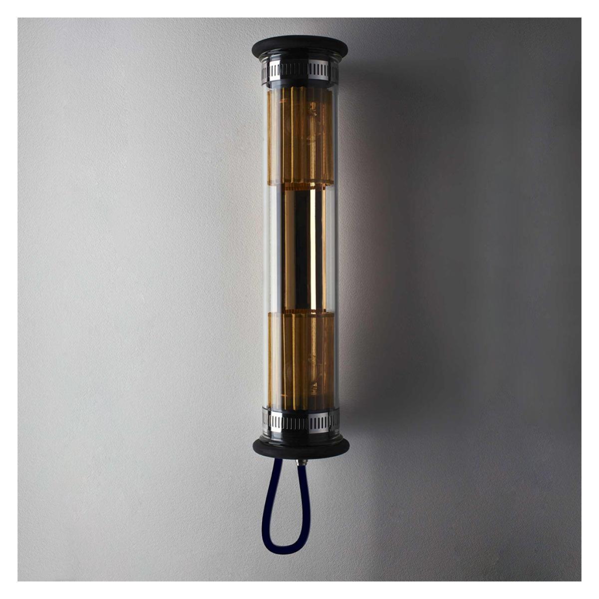 In The Tube 100-500 Outdoor Wall Light Gold Reflector Gold Mesh IP64 – image 1