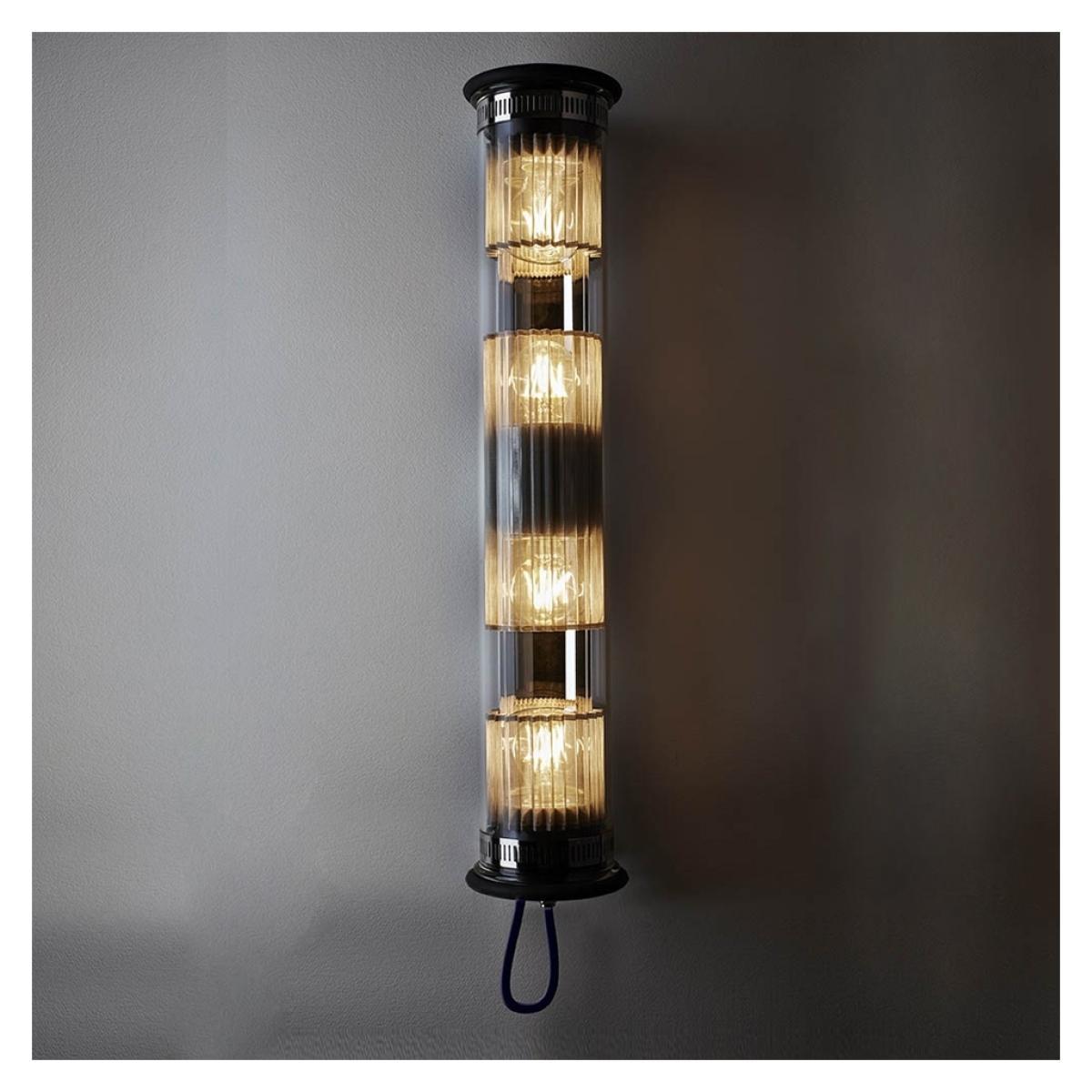 In The Tube 120-1300 Outdoor Wall Light Gold Reflector Silver Mesh IP64 – image 1