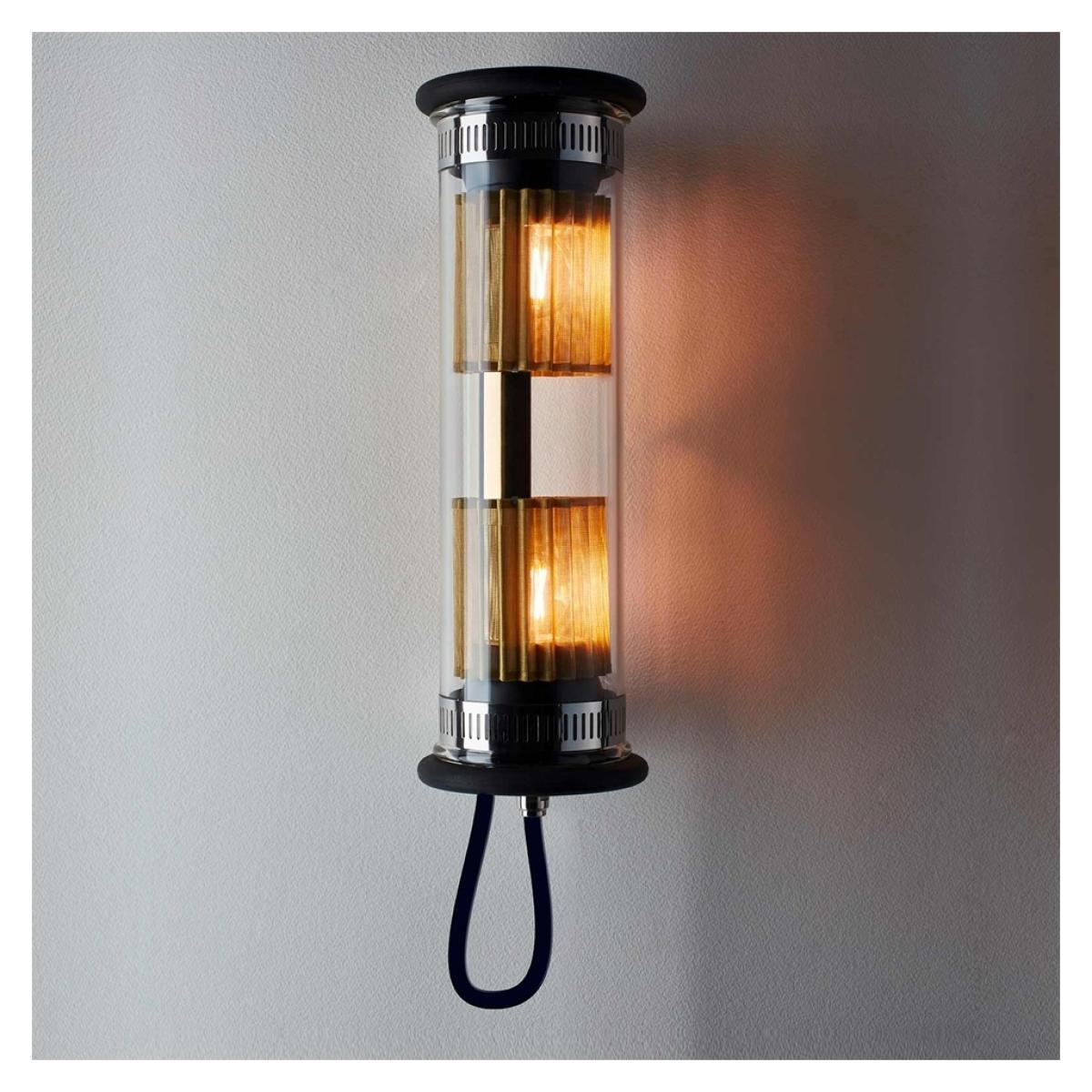 In The Tube 100-350 Wall Light Silver Reflector Silver Mesh IP64 – image 2