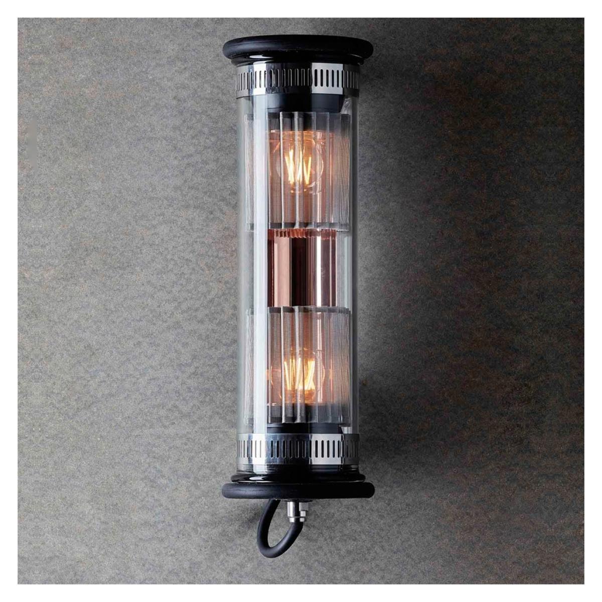 In The Tube 100-350 Wall Light Silver Reflector Silver Mesh IP64 – image 4
