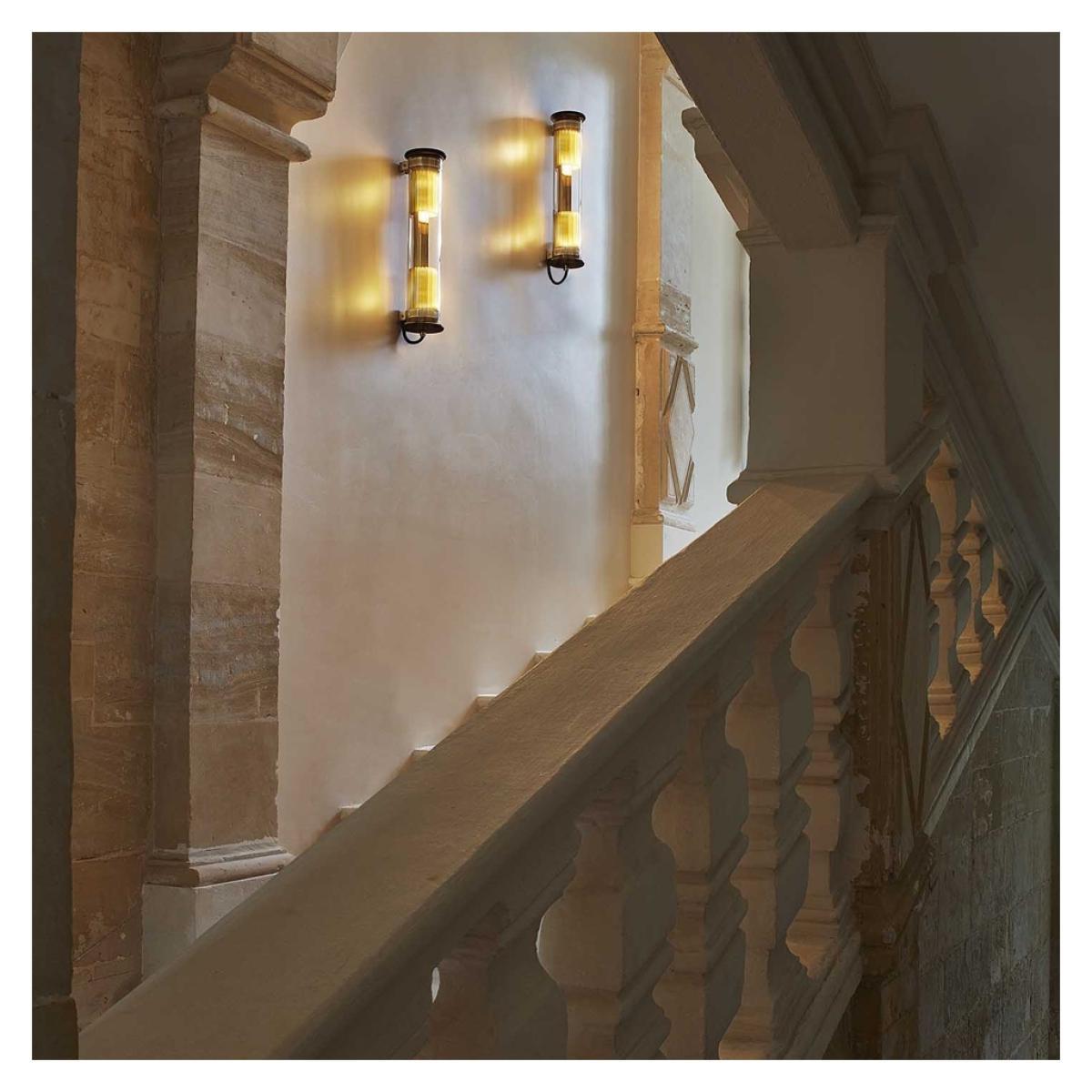 In The Tube 100-350 Wall Light Silver Reflector Silver Mesh IP64 – image 7