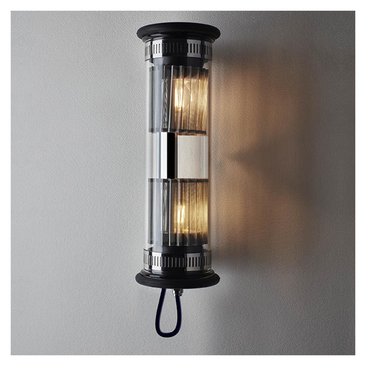 In The Tube 100-350 Wall Light Silver Reflector Silver Mesh IP64 – image 1