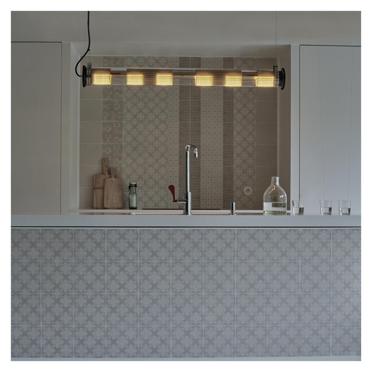 In The Tube 120-700 Wall Light Gold Reflector Silver Mesh IP64 – image 5