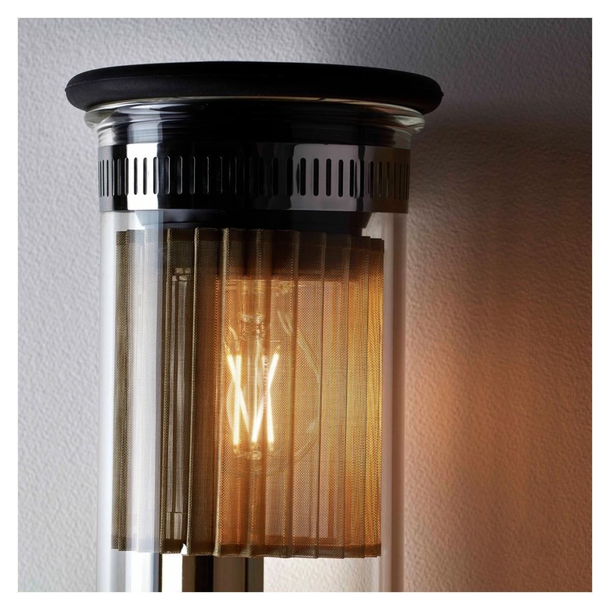 In The Tube 120-700 Wall Light Gold Reflector Silver Mesh IP64 – image 9