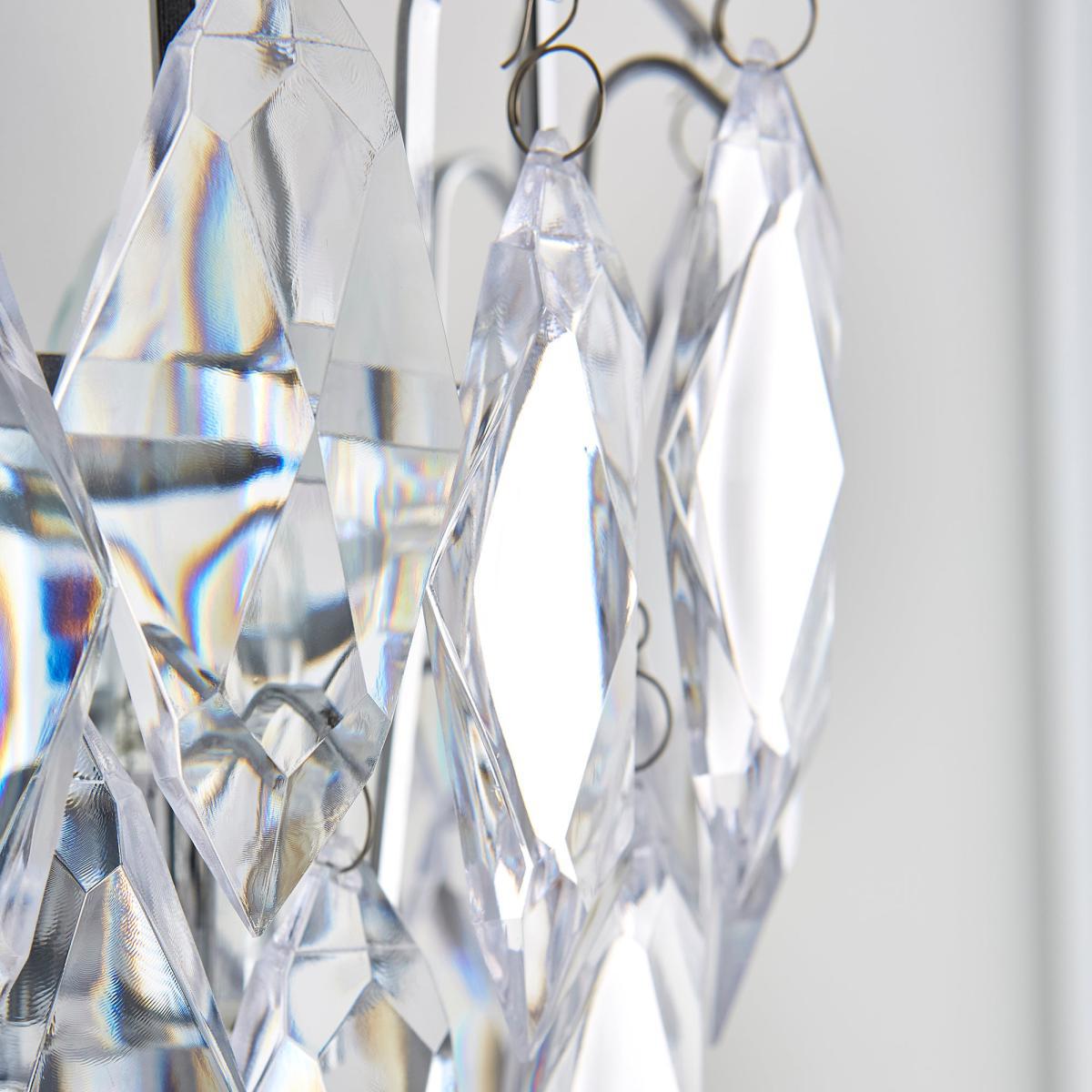 Parla Jewel Wall Light Chrome – image 4