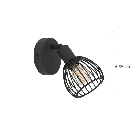 EGLO Sonnino Industrial Adjustable Wall Light – image 4