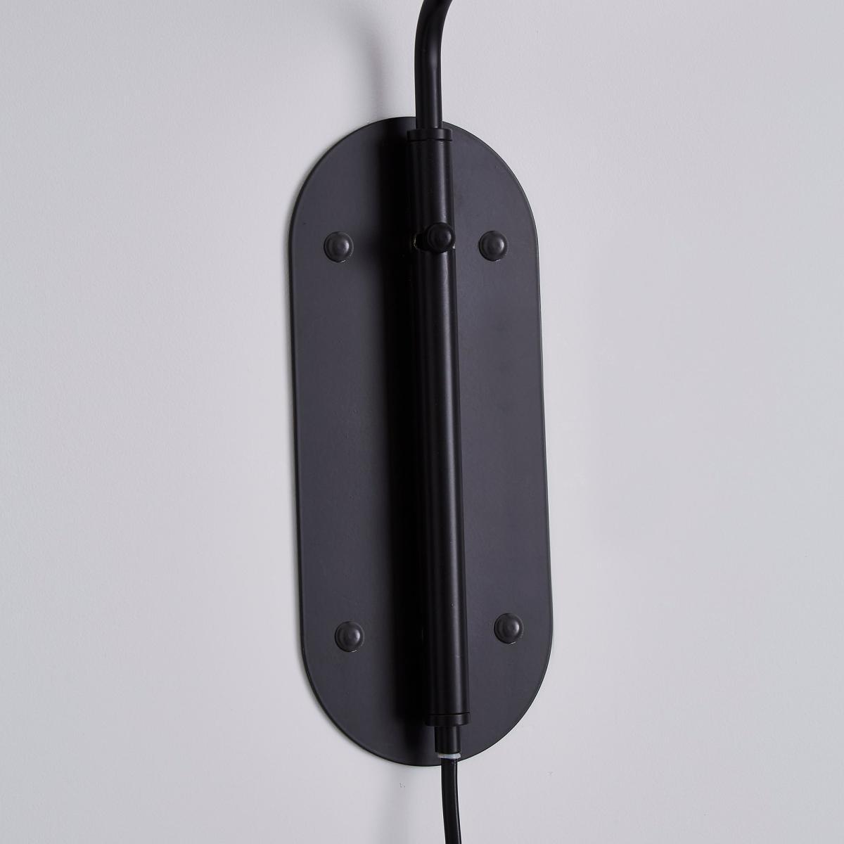 Elements Ramona Swing Arm Wall Light Black – image 4