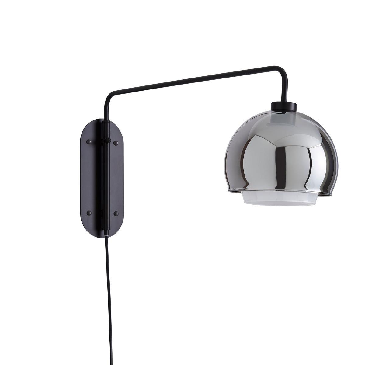 Elements Ramona Swing Arm Wall Light Black – image 5