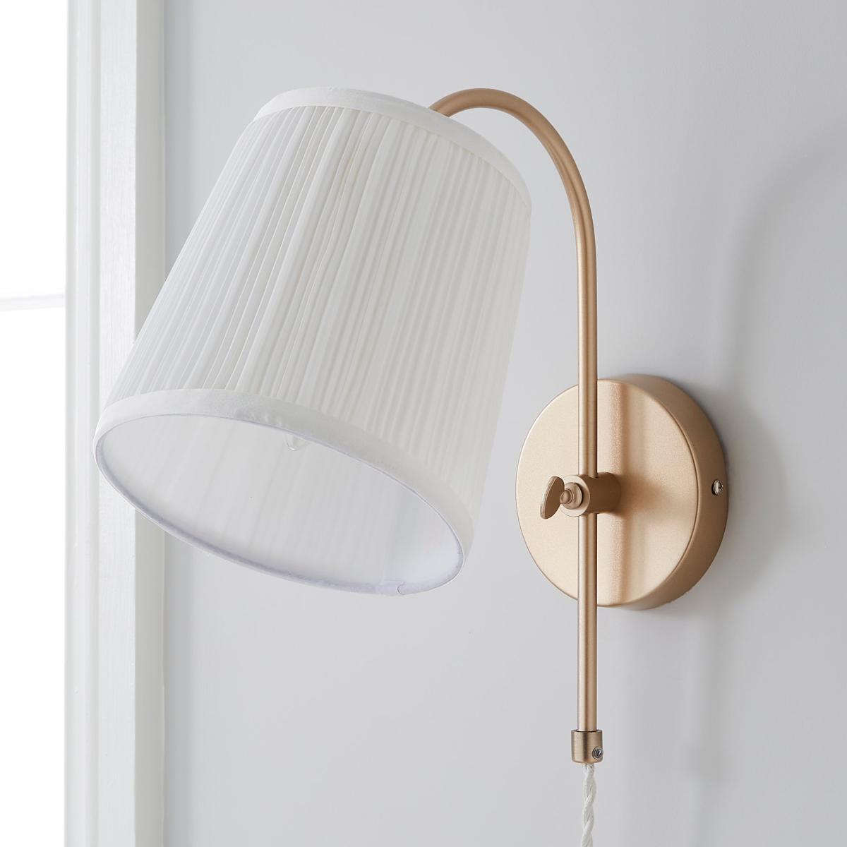 Lorelai Easy Fit Plug-In Wall Light Gold – image 2