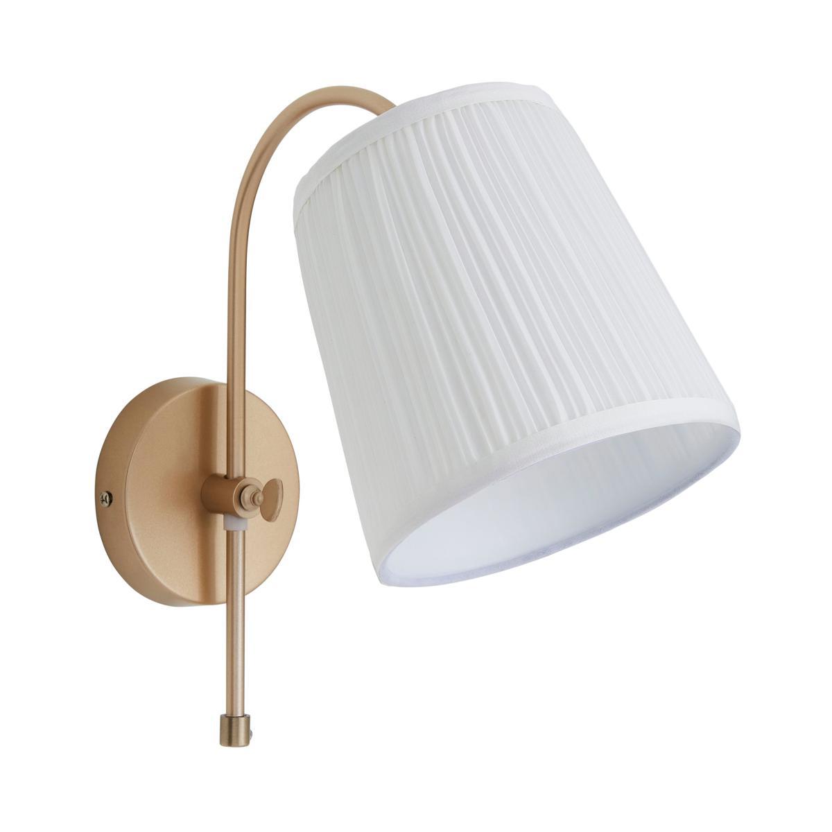 Lorelai Easy Fit Plug-In Wall Light Gold – image 5