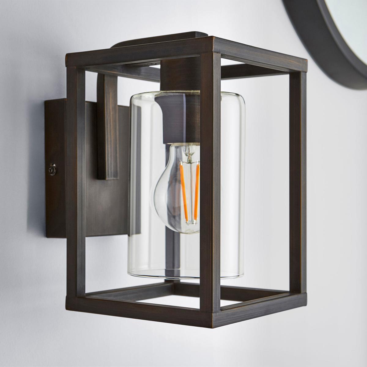 London Bronze Industrial Wall Light Bronze – image 2