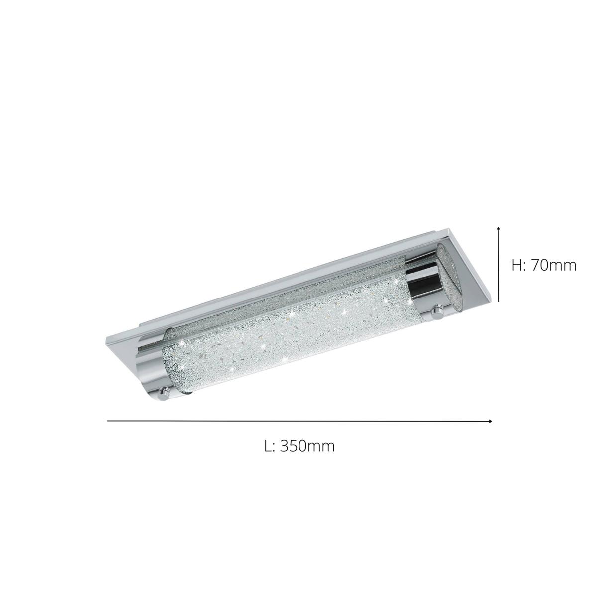 EGLO Tolorico LED Bathroom Wall Ceiling Light – image 4