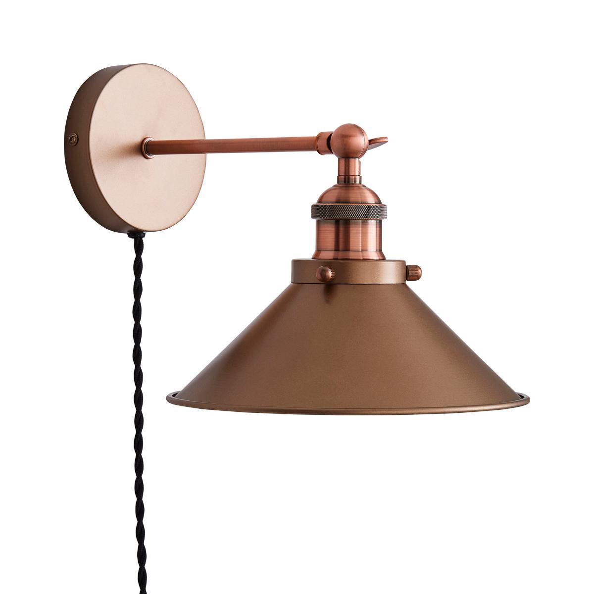 Logan Plug-in Wall Light Copper – image 5
