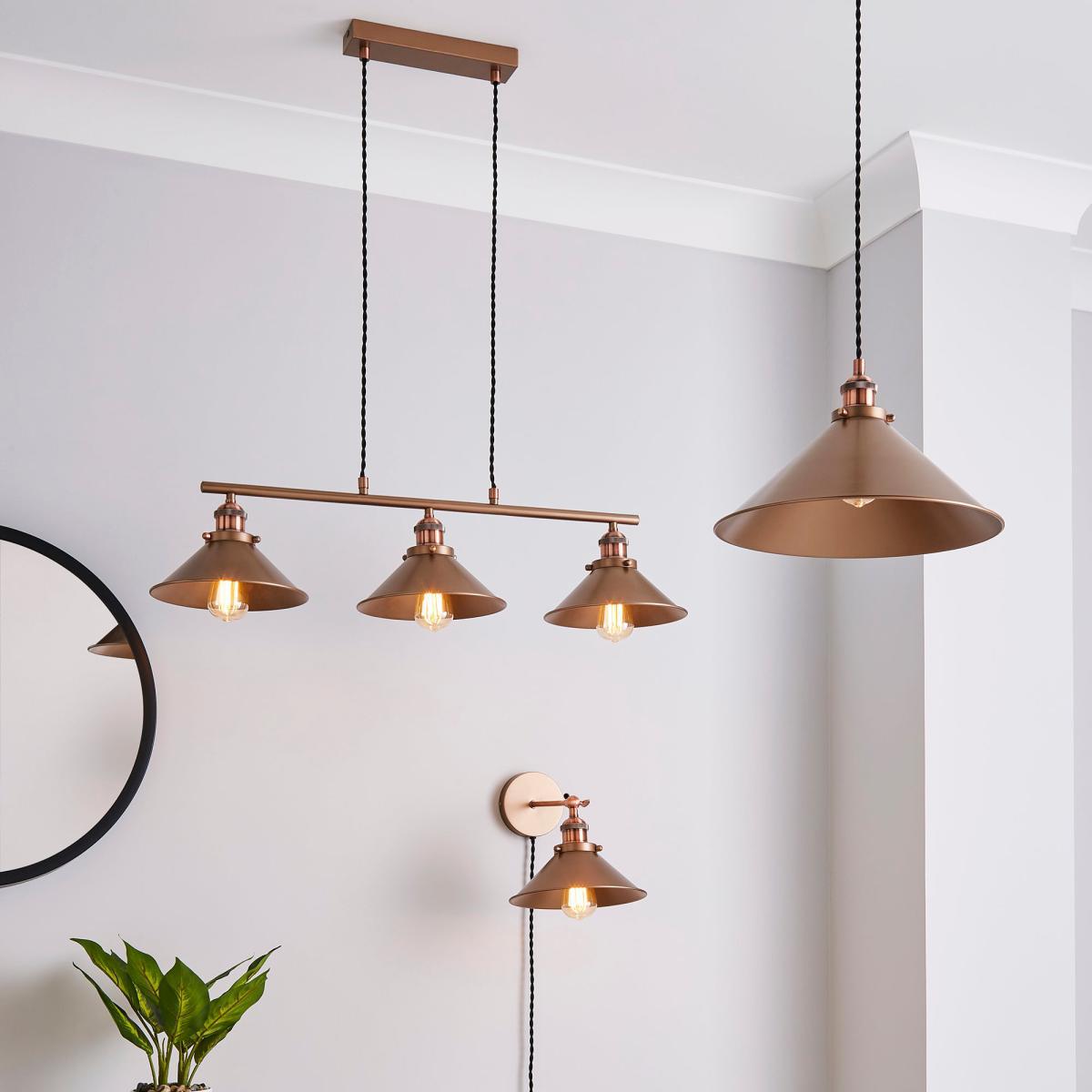 Logan Plug-in Wall Light Copper – image 7