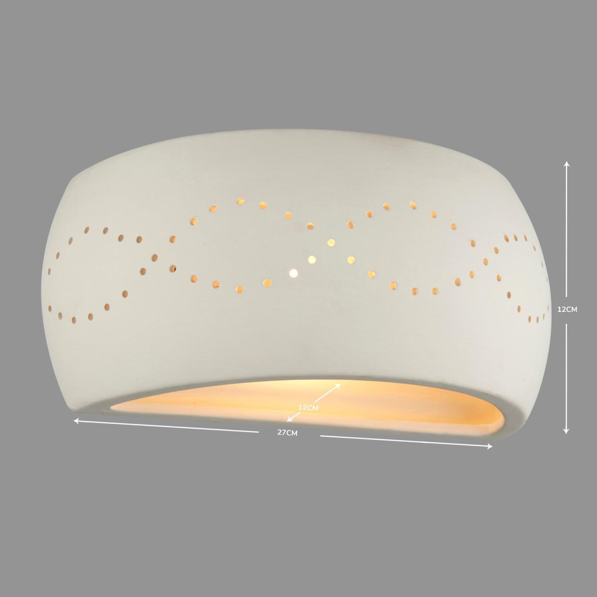 Thasos White Wall Light White – image 5
