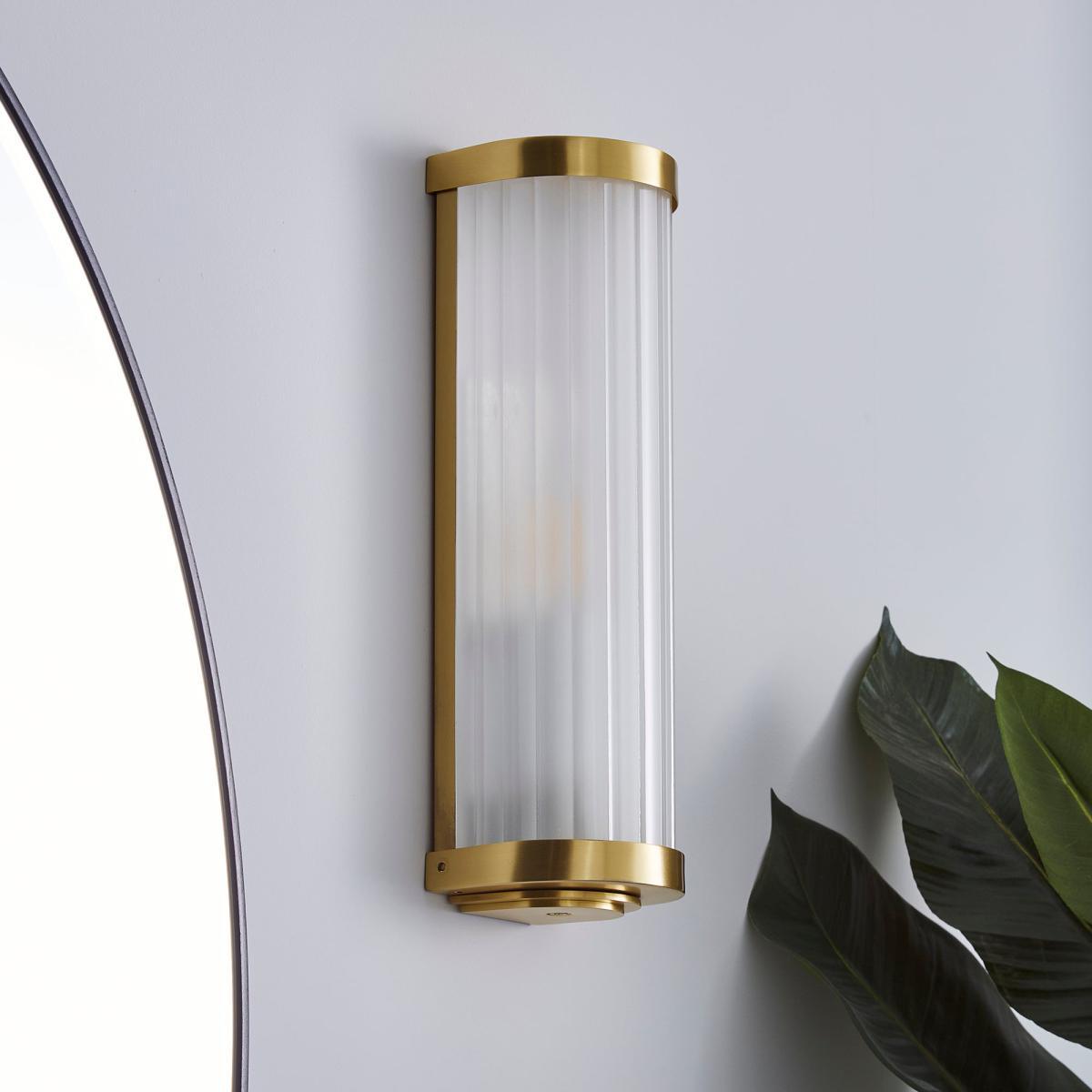 Ripon Bathroom Wall Light Brushed Gold Gold – image 2