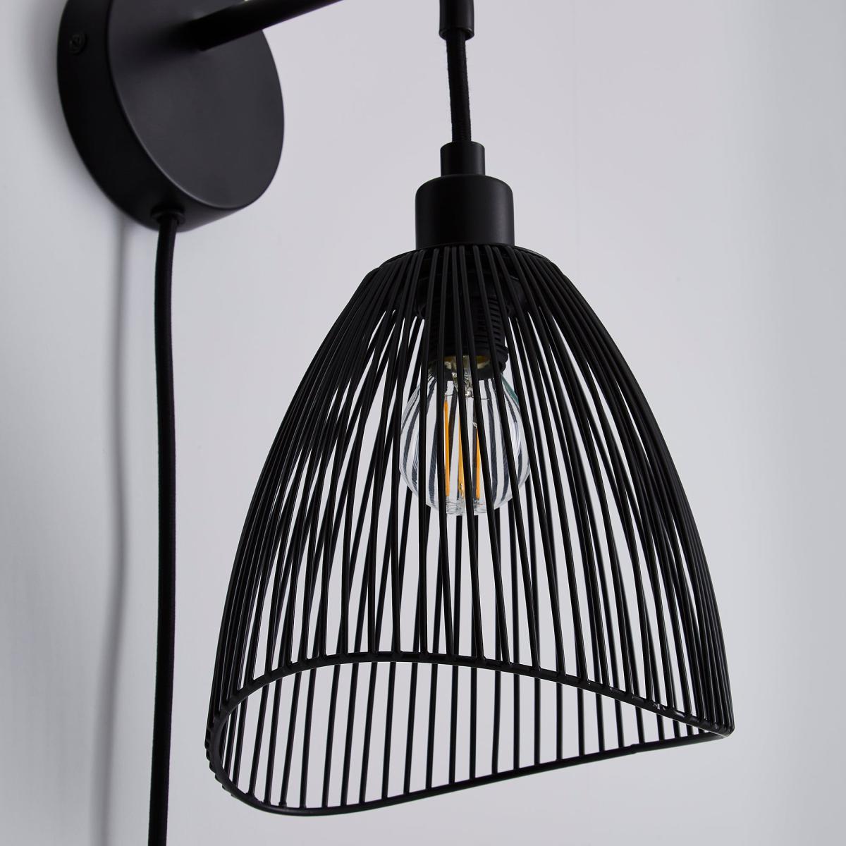 Elements Jaula Wall Light Black Black – image 3