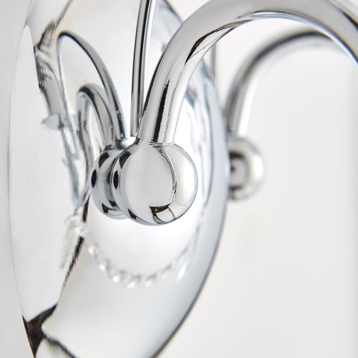Elizabeth 2 Light Chrome Bathroom Wall Light Chrome – image 3