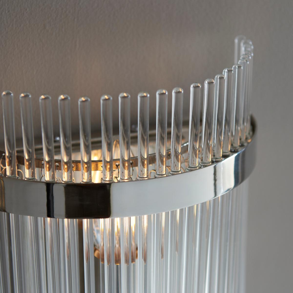 Vogue Langdon Wall Light Nickel – image 2