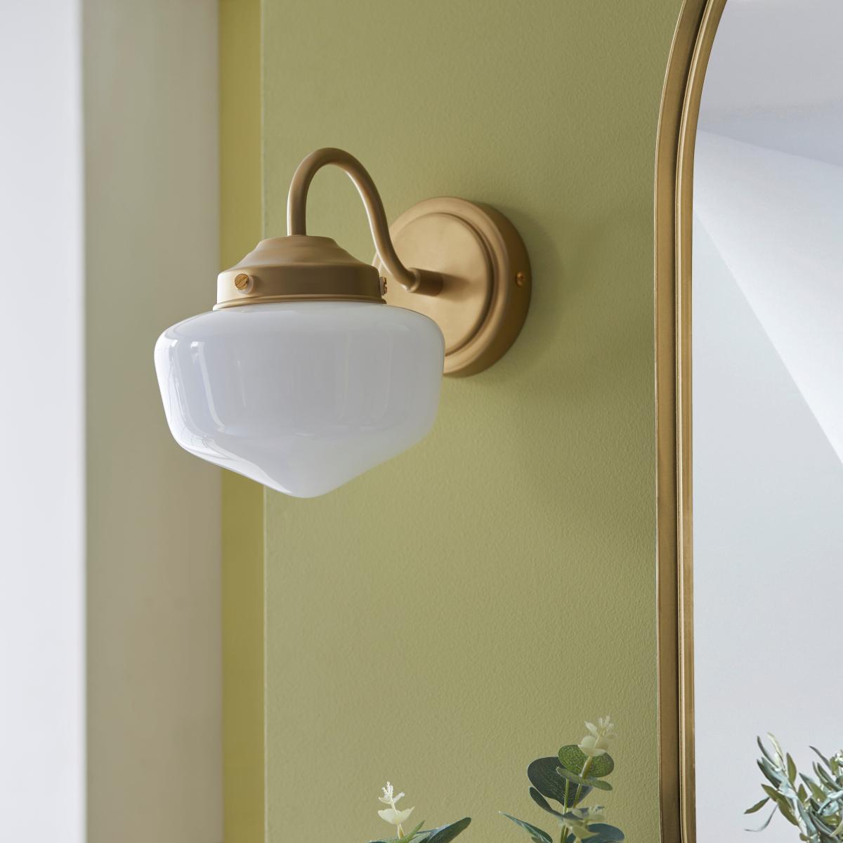 Mondez Bathroom Wall Light Satin Gold – image 2