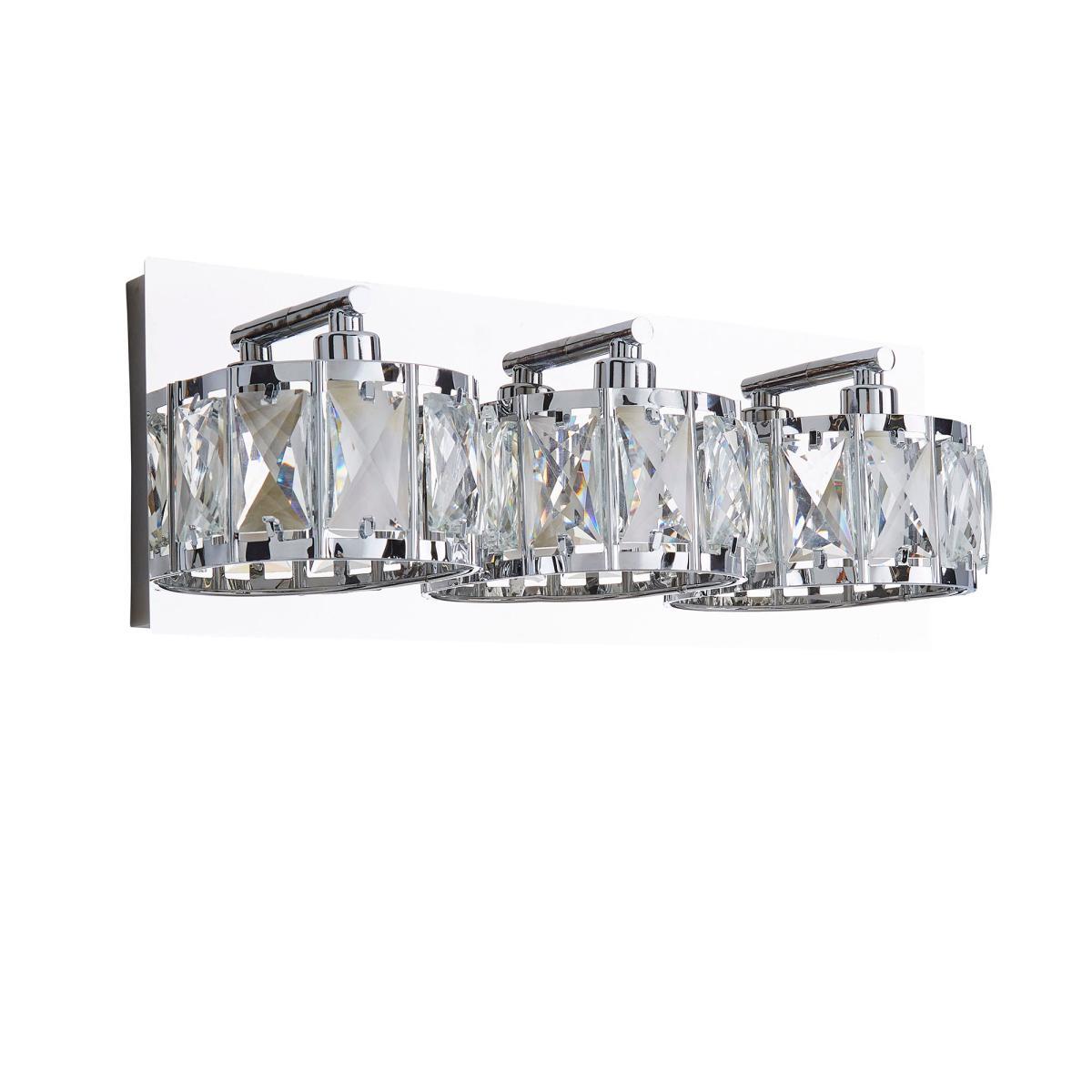 Kylie Bathroom 3 Light Wall Light Chrome – image 5