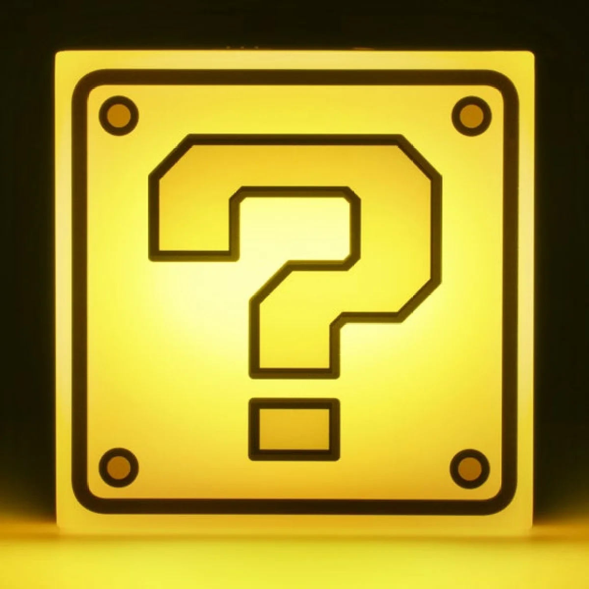 Nintendo Super Mario Question Block Night Light – image 3